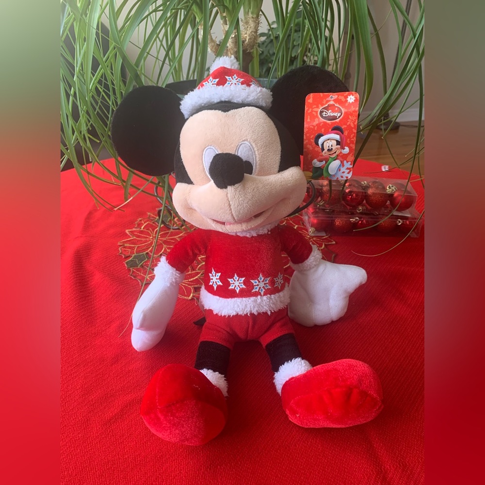 Disney Mickey Mouse Holiday Plush